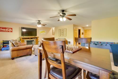 Beautiful Smoky Mountain Chalet with Game Room! - image 11