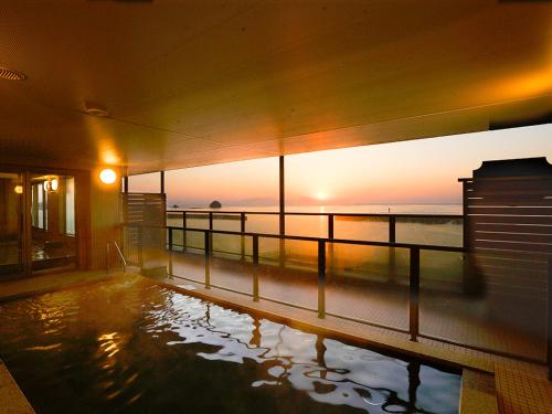 Termálfürdő, Hotel Seaside Shimabara in Unzen