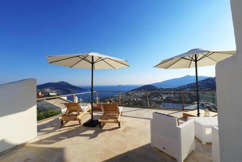 Centraly Located Villa in Kalkan with Private Pool and Seaview