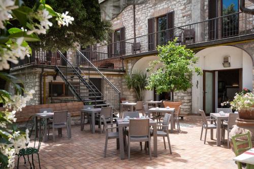 Garten, Hotel San Marco in Gubbio