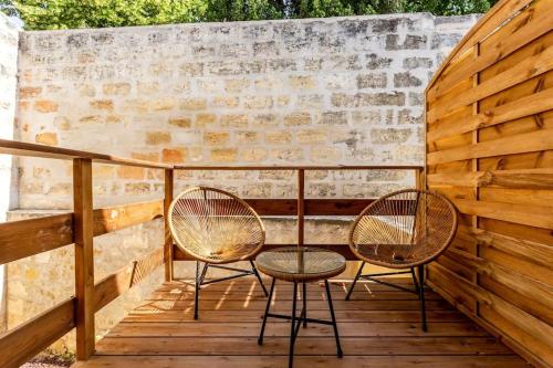 Grand appartement avec terrasse / Vieux-Lormont - Location saisonnière - Lormont