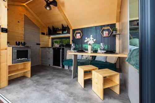 Tiny House Honzík (Tiny House Honzik) in 舒馬瓦山區霍日采
