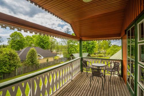 Balkon/terasa, Alaušo Salos - Malinauskų kaimo turizmo sodyba (Alauso Salos - Malinausku kaimo turizmo sodyba) in Daugailiai