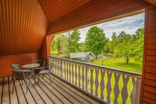 Balkon/terasa, Alaušo Salos - Malinauskų kaimo turizmo sodyba (Alauso Salos - Malinausku kaimo turizmo sodyba) in Daugailiai