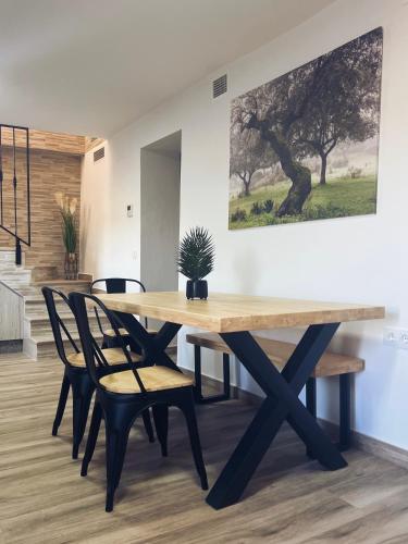 Koplietošanas atpūtas telpa ar TV, Casa Rural "El Cañuelo" (Casa Rural "El Canuelo") in Aljucen