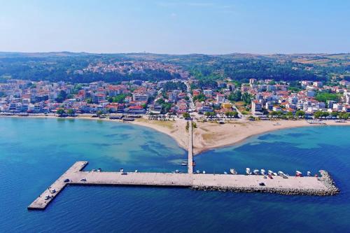 Amalia Apartment White Balkon Sea