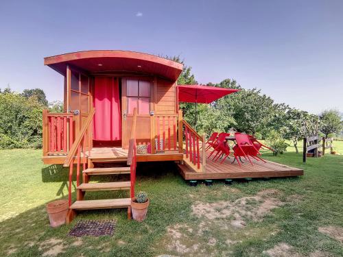 A környék, La Roulotte du Cagire - 4 pers - Pyrénées (La Roulotte du Cagire - 4 pers - Pyrenees) in Villeneuve De Riviere