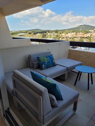 View, Studio Blue Marina Luxe - Port Nature - Village Naturiste in Agde