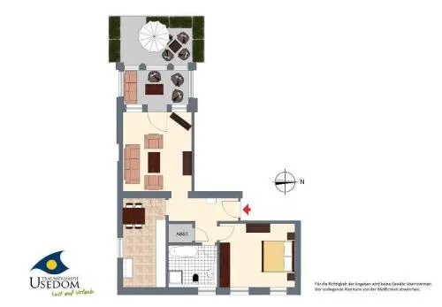 Villa Waldblick, Whg. 02 in Bansin, Deutschland