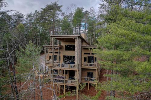 Secluded Luxury Lodge Near Downtown Blue Ridge - Great Views in Blue Ridge, USA