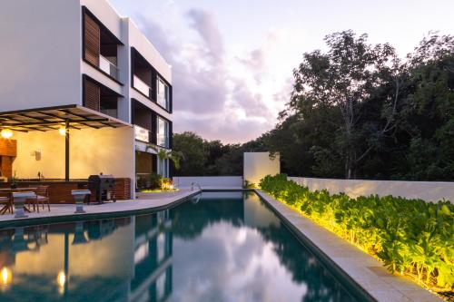 Fabulous & Exclusive Apartments With Sea View Pool BBQ Garden in Akumal, Mexico