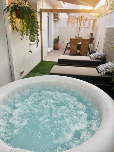 Villa jacuzzi