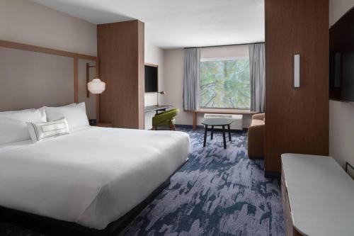 Guest Room with King Bed and a Sofa