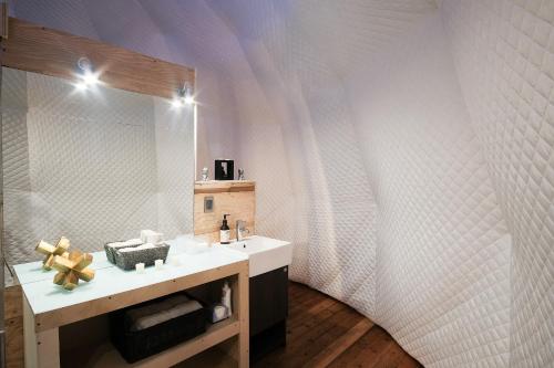 Bathroom, Casa Domo Glamping by BajaHomeStays in Ensenada