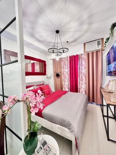 Aesthetic One Bedroom Beside SM w Pool, Wifi and Netflix in Upper Cagayan De Oro