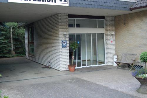 入口, 外絲東布希酒店 (Hotel am Weißdornbusch) in 吉夫霍恩