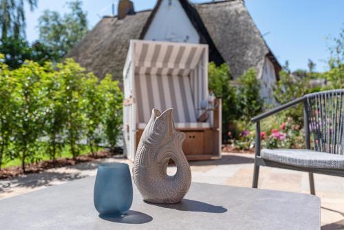 Erkély/terasz, Bärbels Hüs (Barbels Hus) in Nieblum