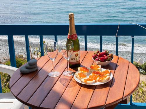 Terraza/balcón, Mourayio Apartments in Pomos