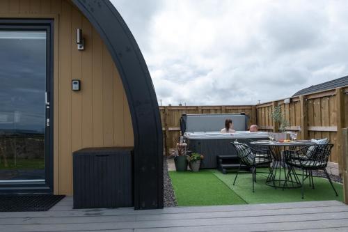 Hot tub, Glengolly Getaways in Thurso