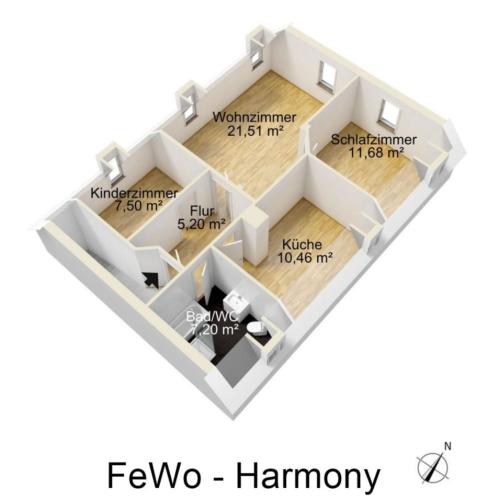 Ferienwohnung Harmony