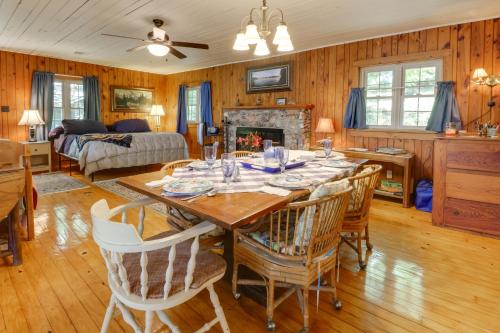 Lakefront Afton Vacation Rental with Swim Dock!