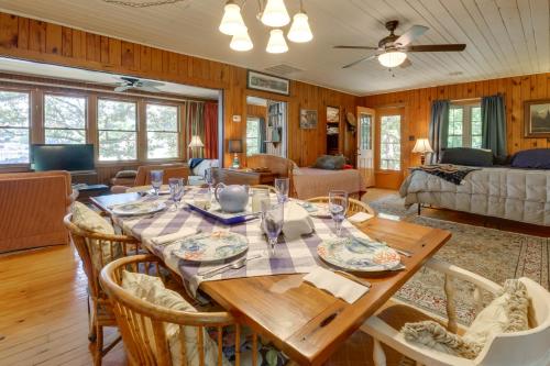 Lakefront Afton Vacation Rental with Swim Dock!