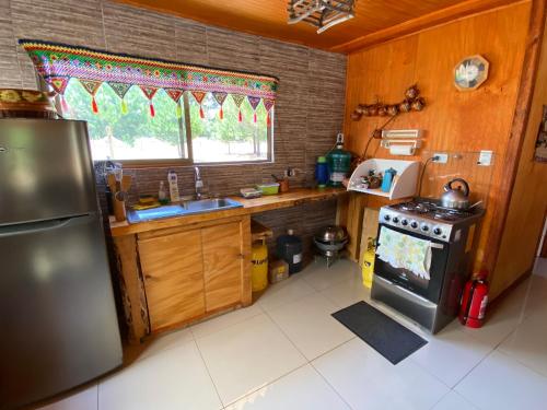 ห้องครัว, Cabaña el olivo (Cabana el olivo) in ซัลโตเดลลาคา