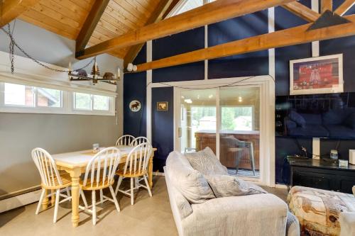 Blissful Blue River Getaway with Hot Tub and Fireplace in Blue River, USA