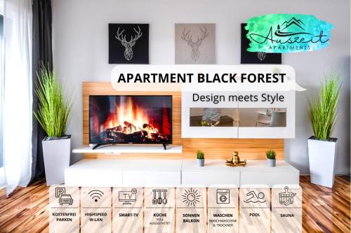 Apartment Black Forest mit Indoor-Pool und Sauna