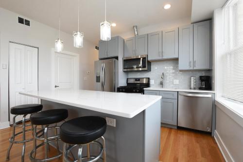 Contemporary Apt in Irving Park in Chicago, USA