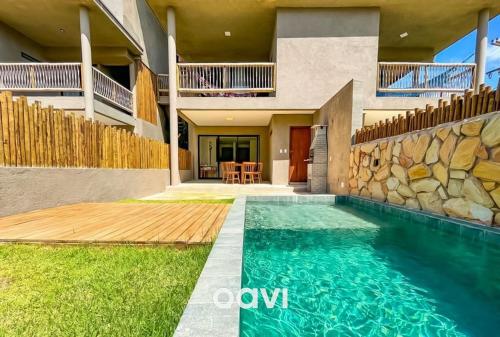 Qavi - Duplex na melhor praia de Milagres