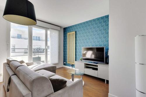 Super flat with balcony - Location saisonnière - Levallois-Perret