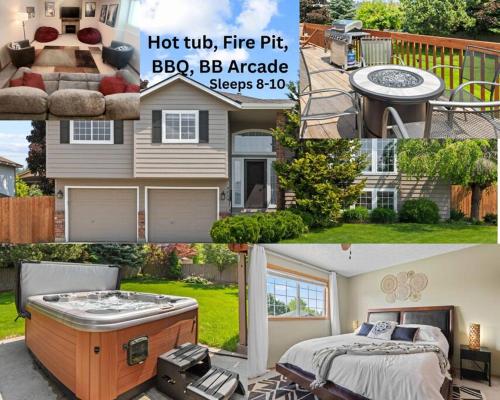 Hot tub! Sleeps 8-11Upscale Area