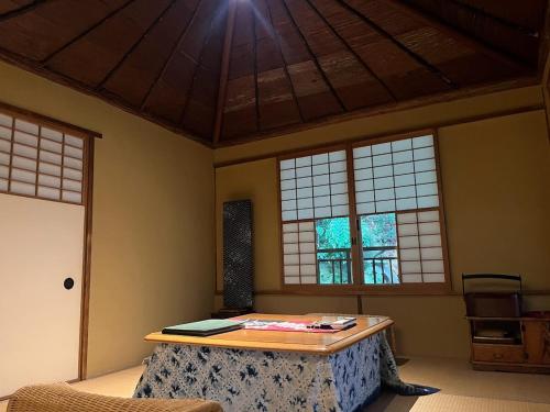 KARUKAYA -Japanese-Style Room with Hotspring Semi-Open Air Bath image 7