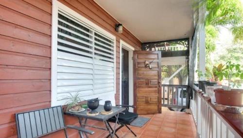 balkon/terras, Alux House in Placencia