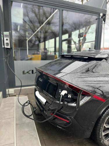 Buitenkant, ALFA Apartmani in Kertvaroš