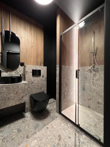 Gold Sleep apartament we Wrocławiu z prywatnym jacuzzi i dużym łóżkiem, Wrocław (photo 5)