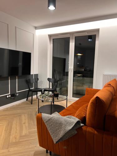 Gold Sleep apartament we Wrocławiu z prywatnym jacuzzi i dużym łóżkiem, Wrocław (photo 6)