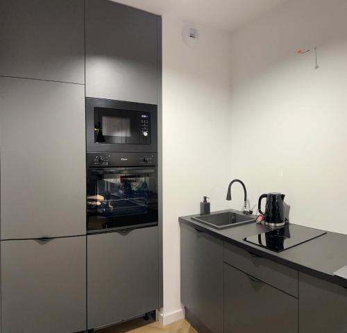Gold Sleep apartament we Wrocławiu z prywatnym jacuzzi i dużym łóżkiem, Wrocław (photo 10)