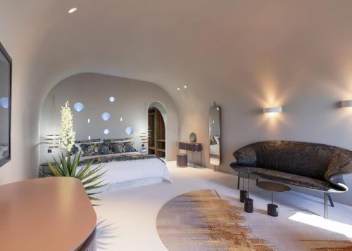 Magical Santorini Villa 1 Bedroom Villa Serenity Private Pool Mesmerizing Sea Views Finikia