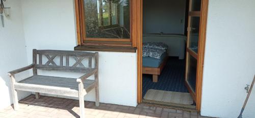 Balkons/terase, Ferienwohnung Bienenbeute in Fleischwangen