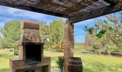 設施, Gran Casa, Lagunas de Ruidera, BBQ, porche, chimenea in 奧薩德蒙鐵爾