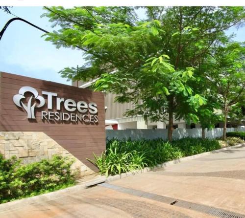 Trees Residence in Quezon City with balcony.