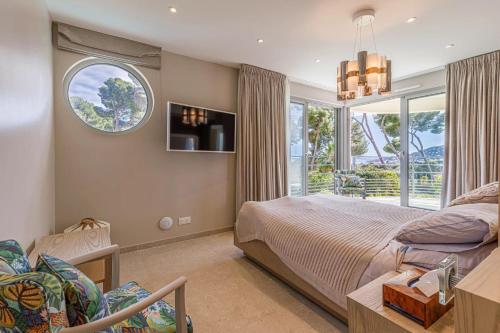 Luxueuse Villa Charleston - Vue mer, Sauna Hammam in Trois Moulins