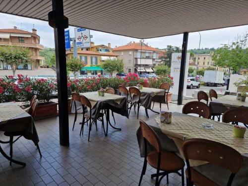 Balcony/terrace, Hotel Dogana in San Marino