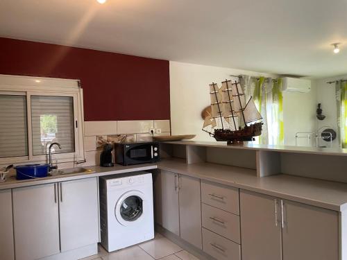 주방, Location chambres chez Zam in 마무주