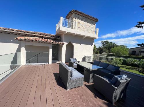 Balcony/terrace, Villa Constance - Antibes in Maure