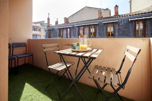 Studio 30m2 Cosy - Toulouse - Capitole à 5 min - Tap to explore photos