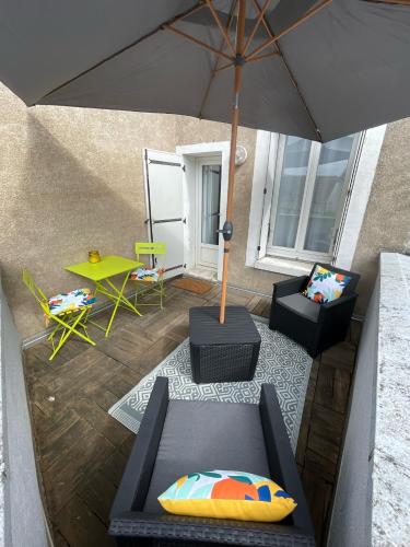 Logement entier: Appartement avec Terrasse Quartier de la Gare