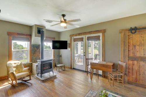 Remodeled Kalispell Farmhouse with Mountain Views